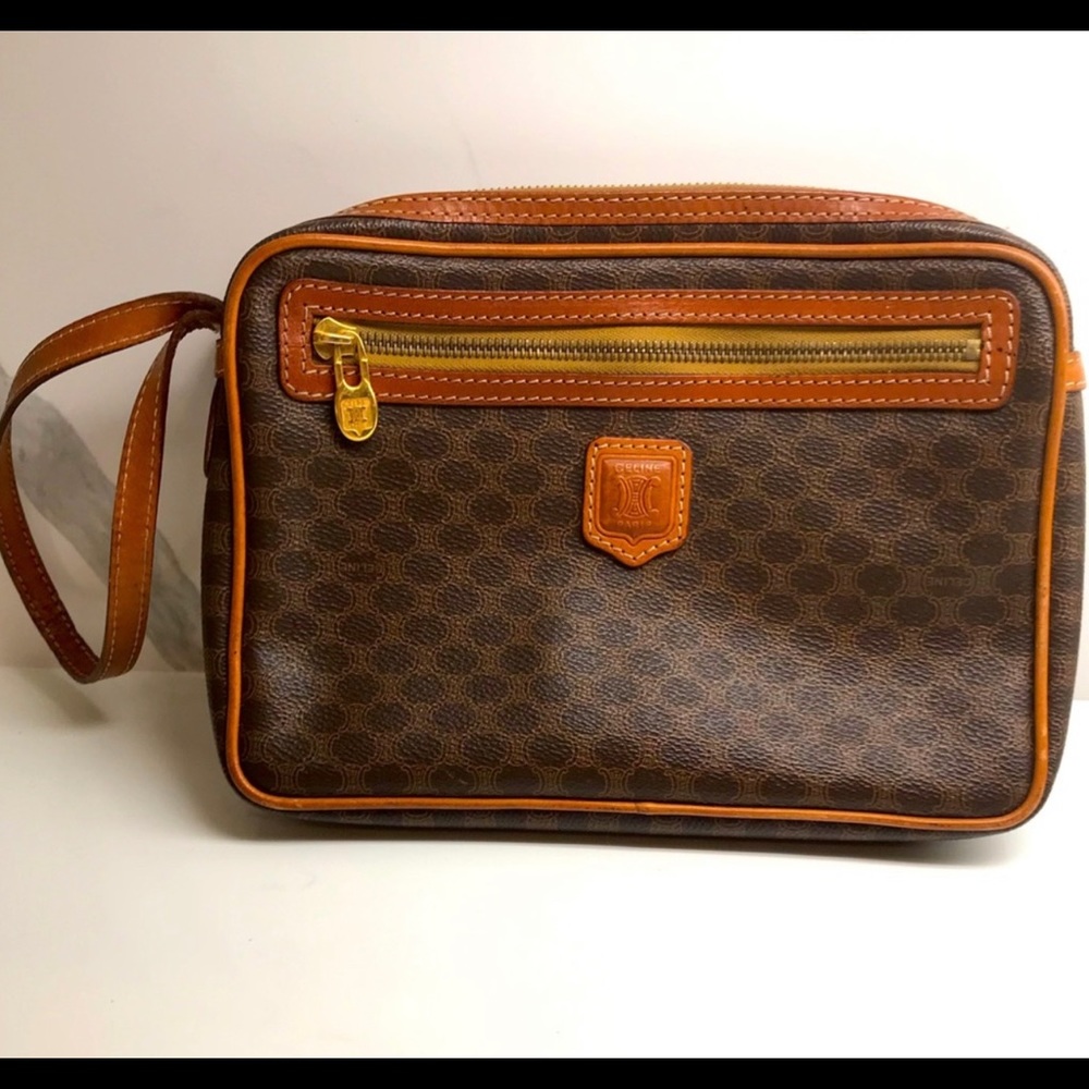 Celine Macadam Wristlet Vintage